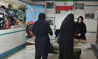 برپایی نمایشگاه «تغذیه سالم» در بیمارستان خلیج فارس بندرعباس به مناسبت هفته دفاع مقدس